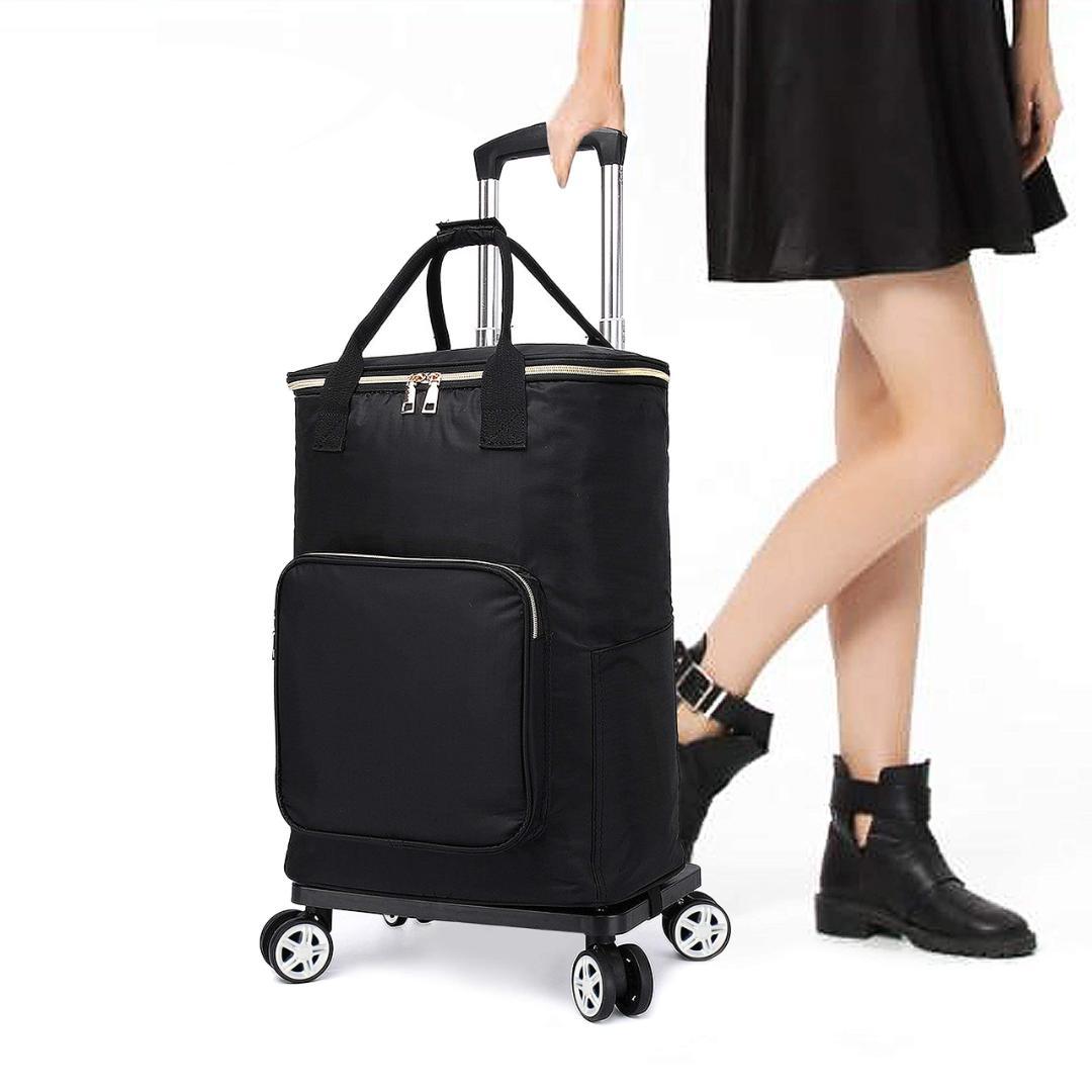 軽量かつ耐久性のある2WAYショッピングカート