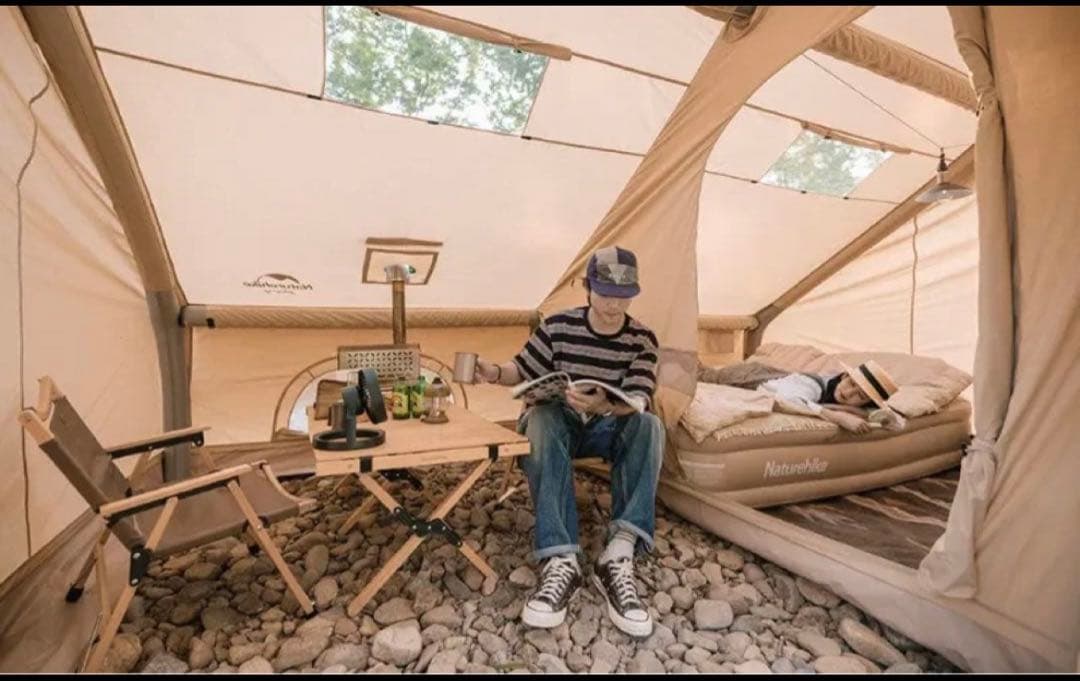 ネイチャーハイク　ファミリー用テント　エアーテント