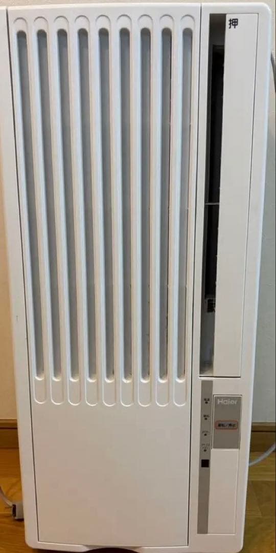 Holer 窓用エアコン ハイアール2022年製JA-16W リモコン付き　冷房