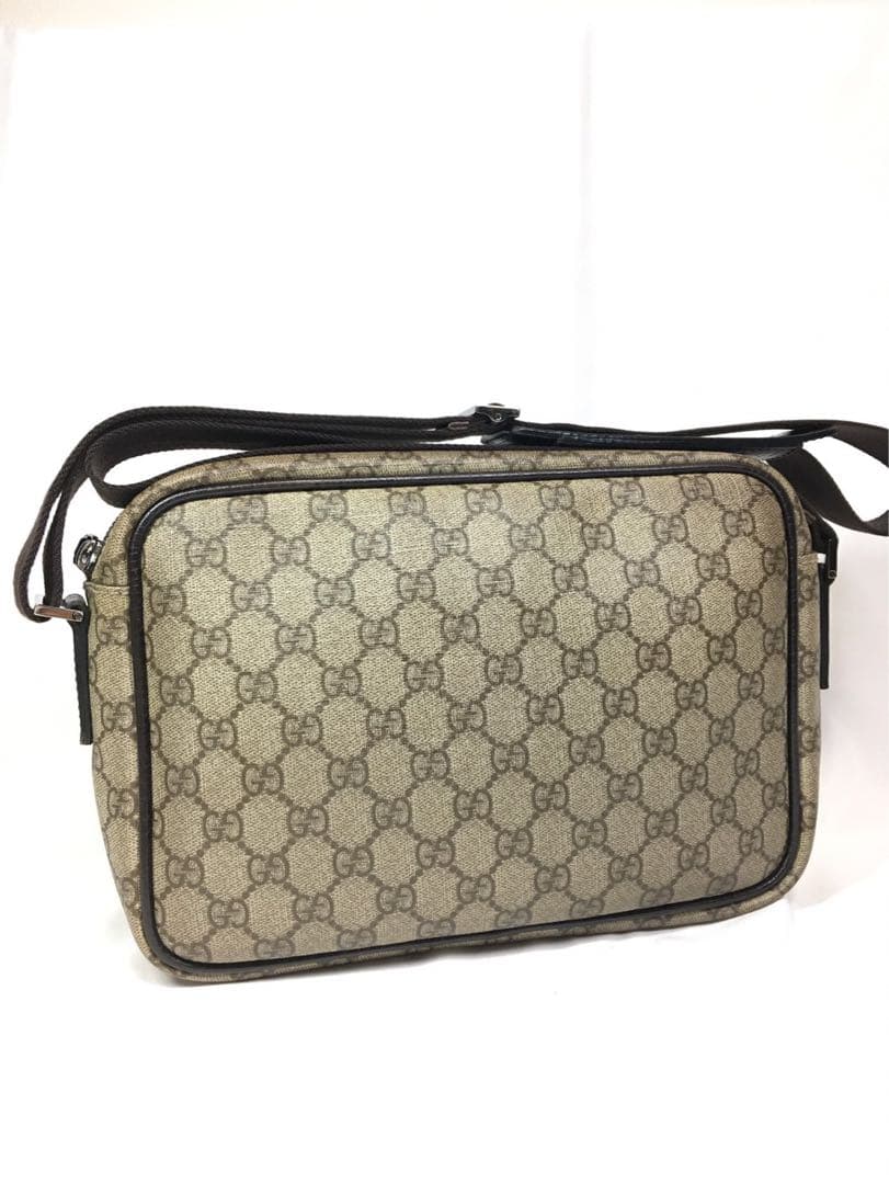 グッチ　PVC GG柄　ショルダーバッグ