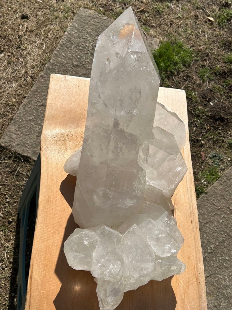 最高品質の水晶ブラジル　レインボー入143万‼️春の大特価