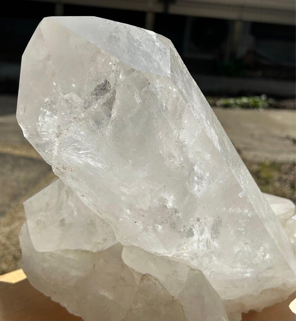 最高品質の水晶ブラジル　レインボー入143万‼️春の大特価