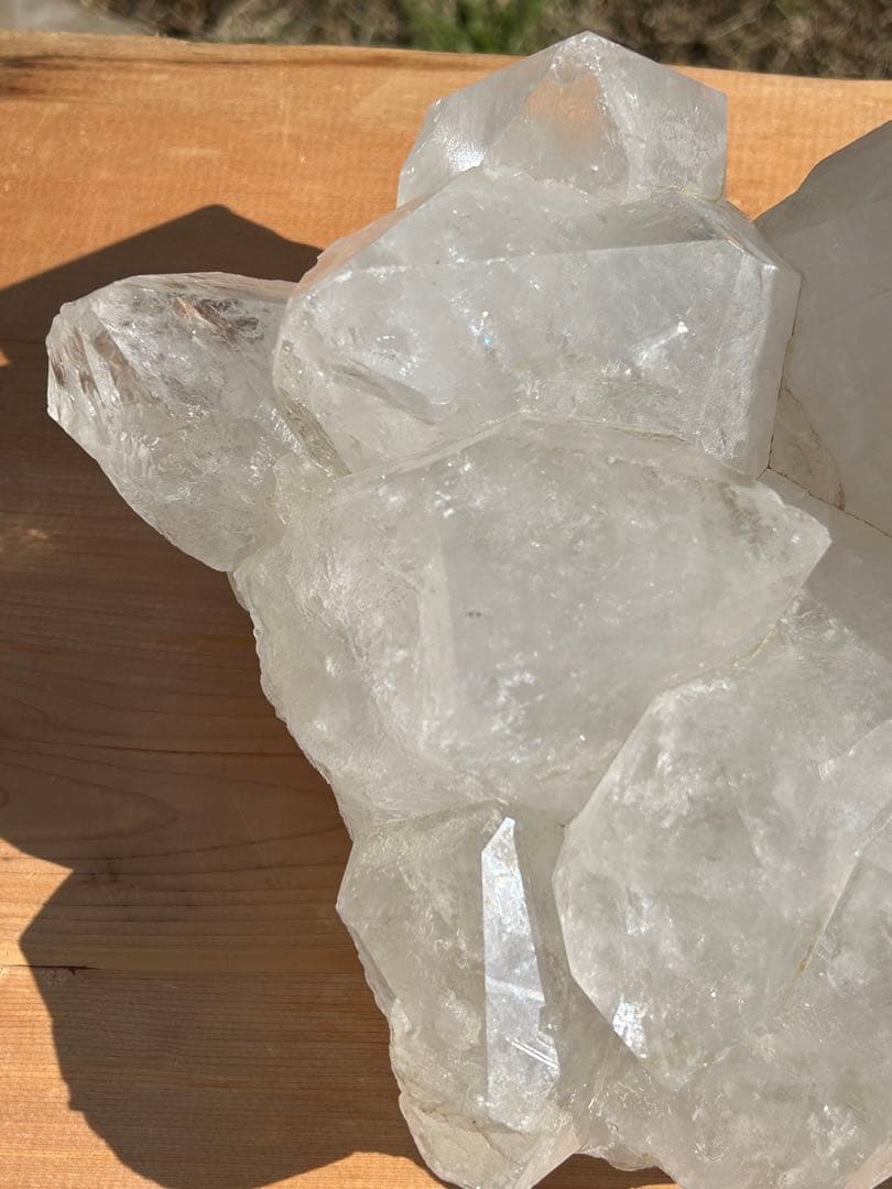 最高品質の水晶ブラジル　レインボー入143万‼️春の大特価