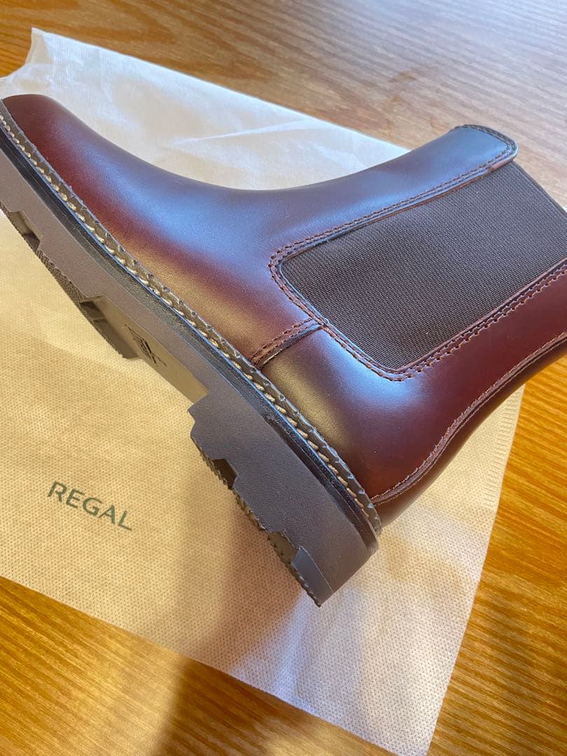 ⭐︎★最終値下げ★⭐︎新品未使用⭐︎REGAL サイドゴアブーツ ブラウン♪23センチ