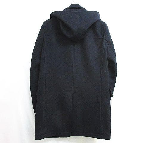 ホネホネ COACH ウール ダッフルコート メンズ Sサイズ 濃紺