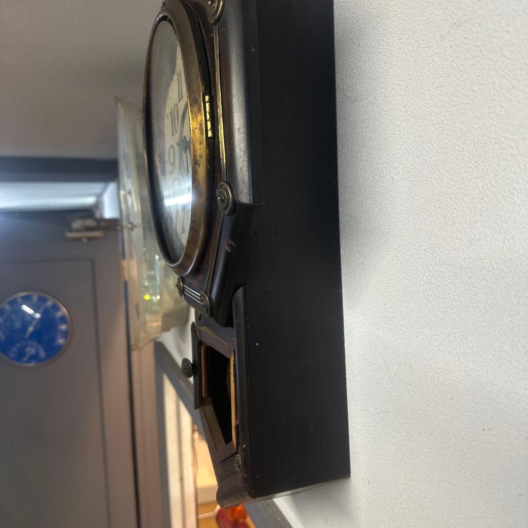 希少・精工舎系TOKYO MARK八角掛時計／戦前期／ゼンマイ式／振り子・鍵付き