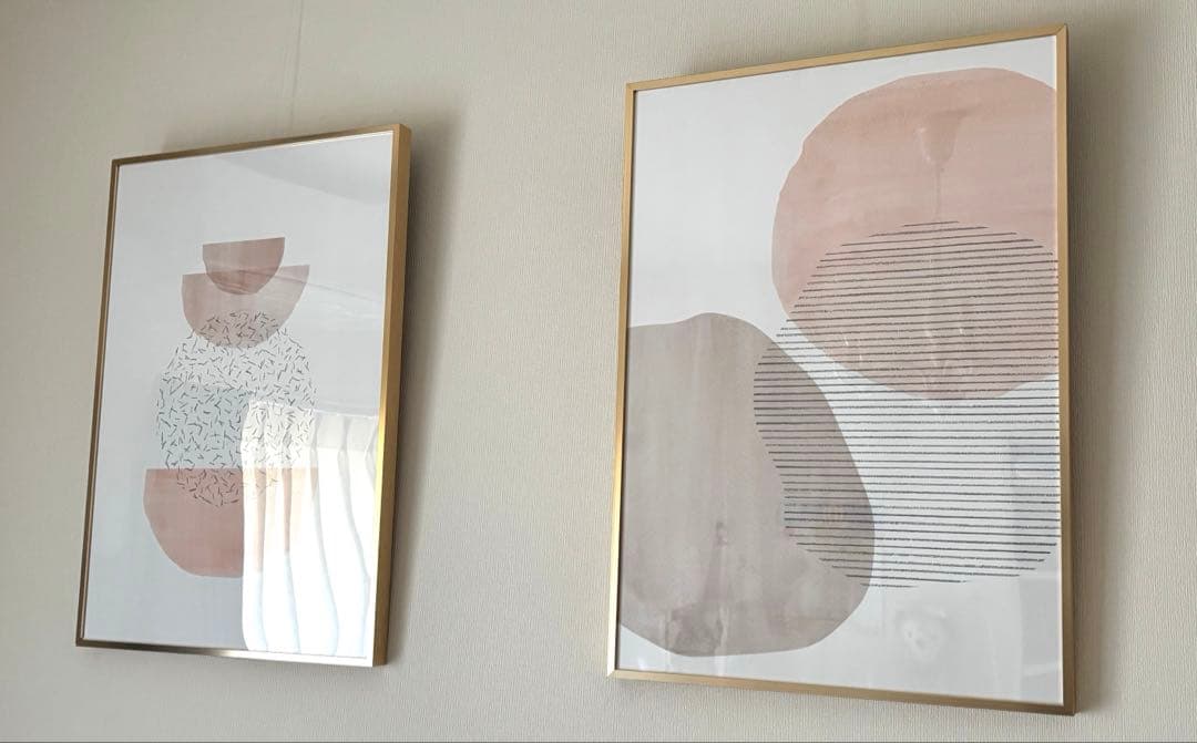 KANADEMONOかなでもの◆アートフレーム 額入りポスター