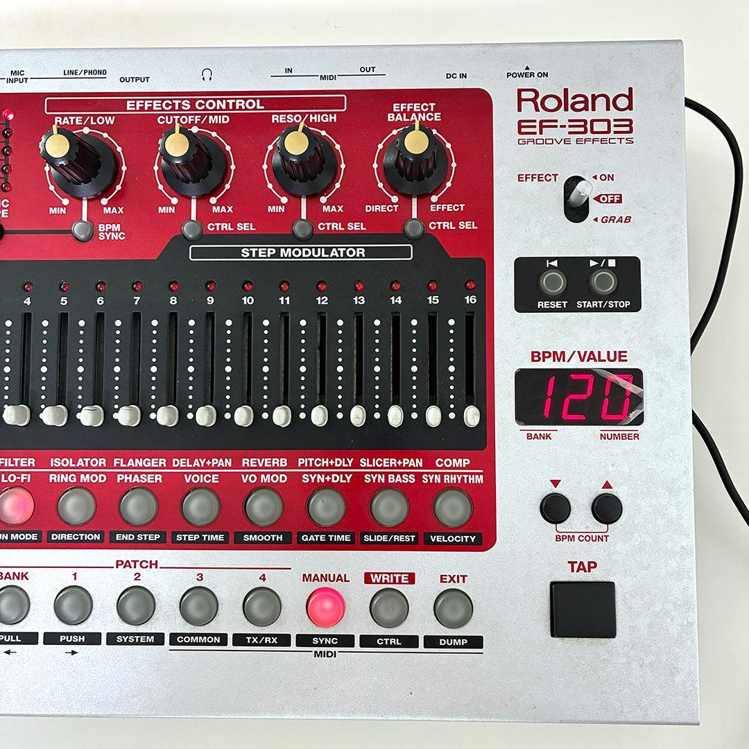 Roland EF-303 GROOVE EFFECTS エフェクター 取説付き