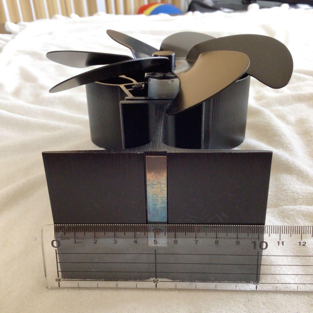 暖房用送風機 暖炉 ブラック 送風ファン 卓上扇風機 高温耐性