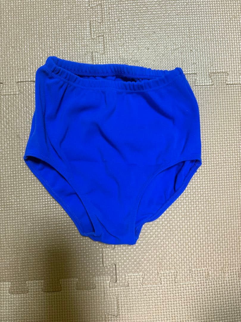 チアリーディングウェアセット（青と白）