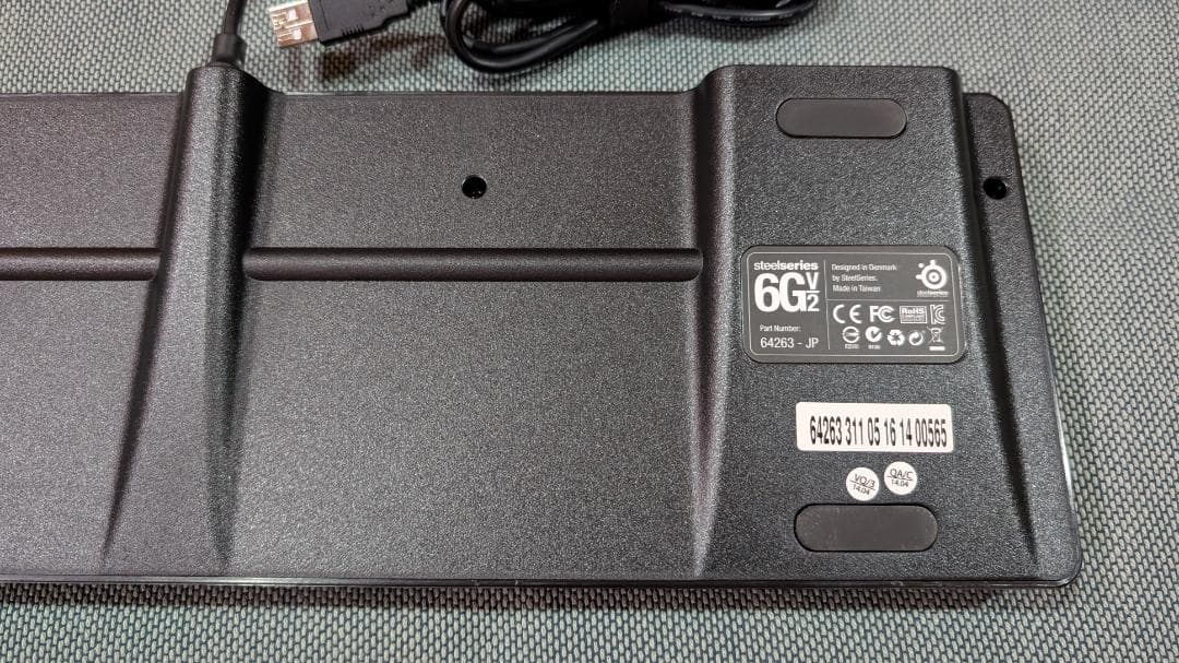 SteelSeries 6GV2 メカニカル ゲーミングキーボード