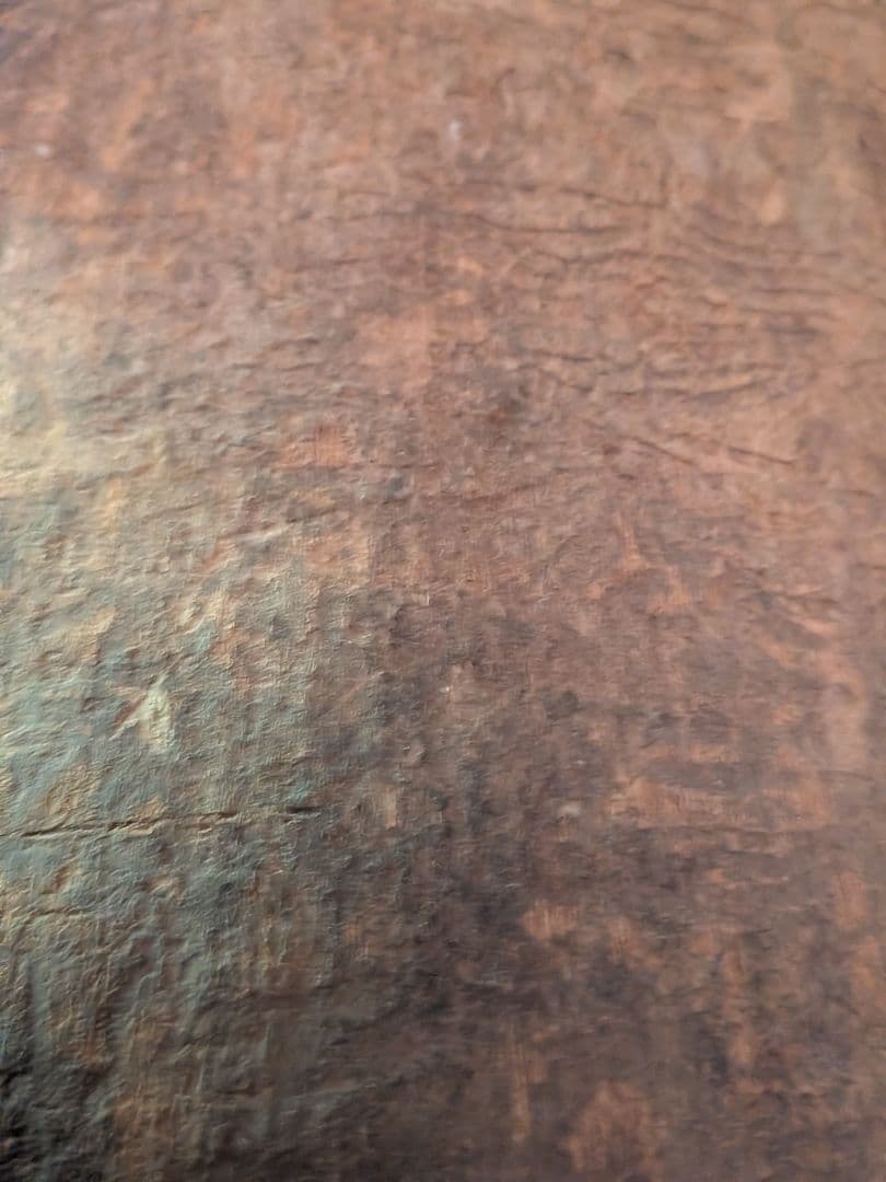 木製 円筒形 臼 亀裂あり　アンティーク　何かに