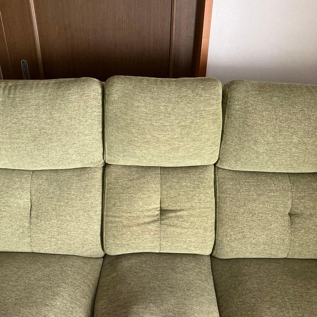 ニトリ　電動リクライニングソファ　3人掛け たのメル便で発送します