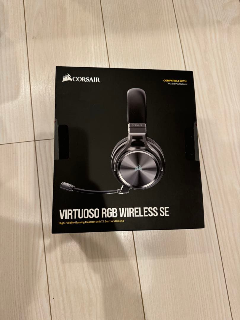CORSAIR VIRTUOSO RGBワイヤレス SE ゲーミングヘッドセット