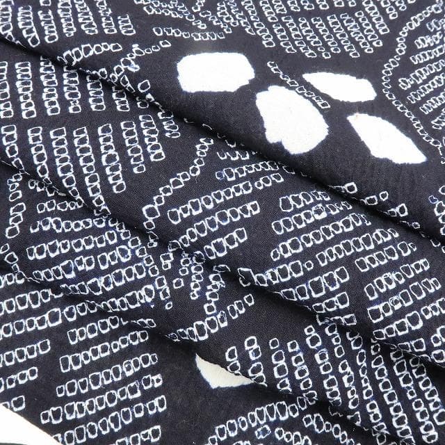 専用Y3488◆有松鳴海絞り 背・居敷当て付 ゆったりサイズ 高級浴衣 夏着物