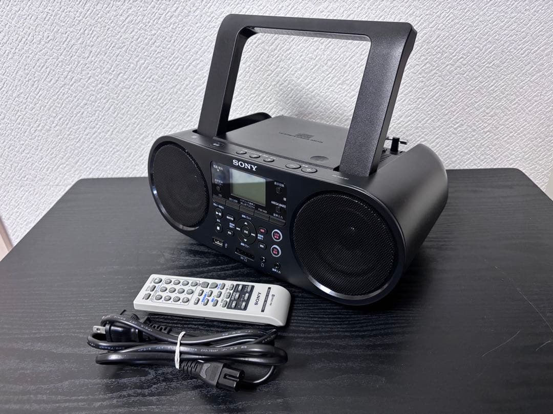 SONY ZS-RS81BT CDラジオ Bluetooth対応 リモコン付き