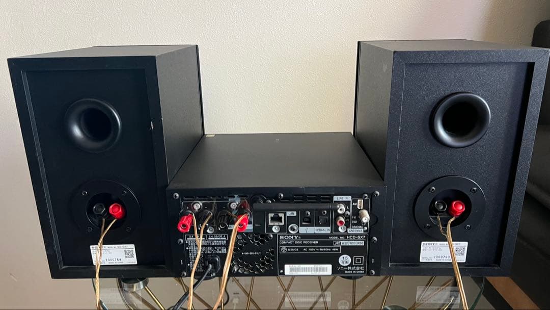 SONY ソニー CMT-SX7 Wi-Fi Bluetoothリモコン有り