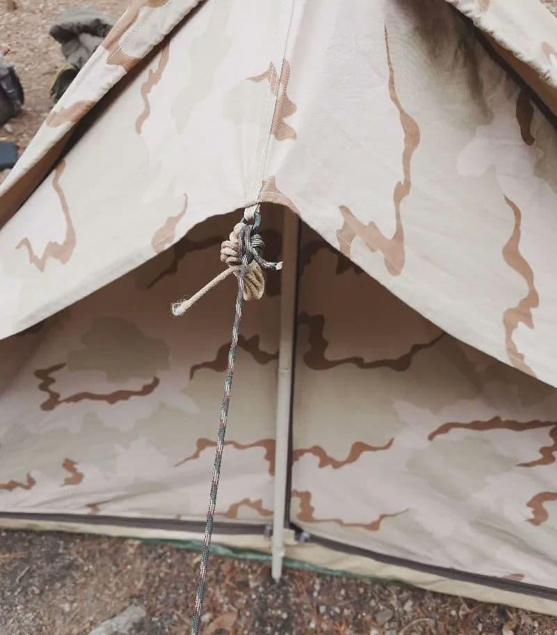 ダッチアーミーテント　デザートカモ