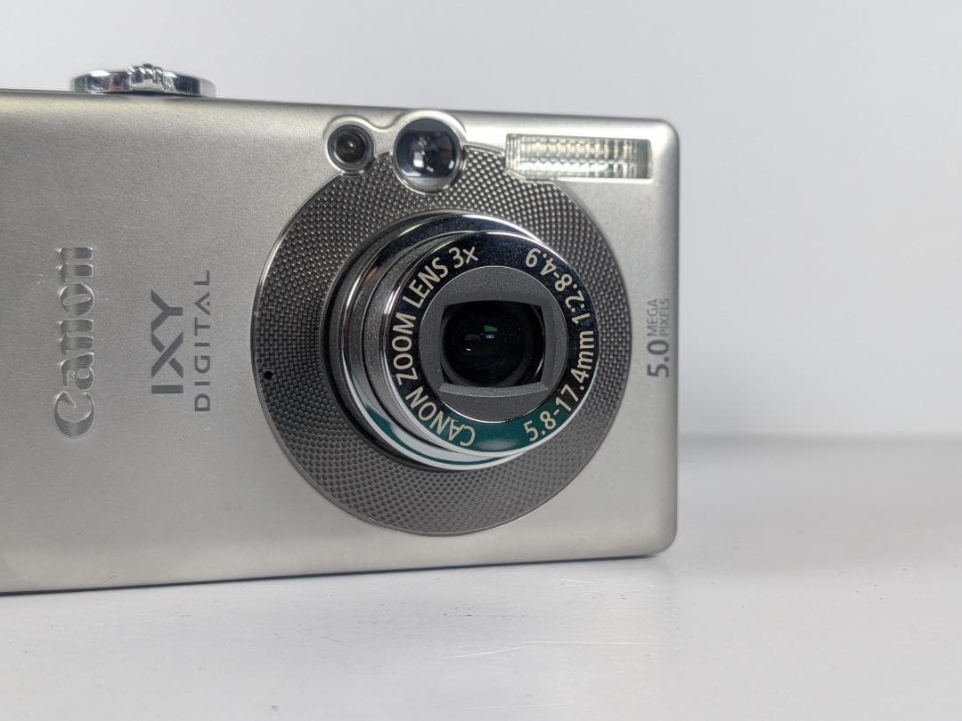動作確認済 Canon IXY DIGITAL 55 ケース付 デジタルカメラ