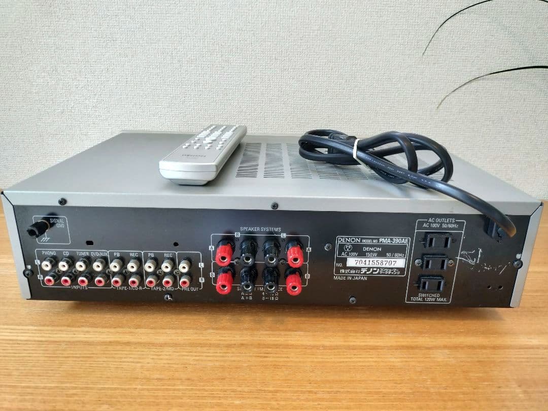 美品 DENON デノン PMA-390AE プリメインアンプ