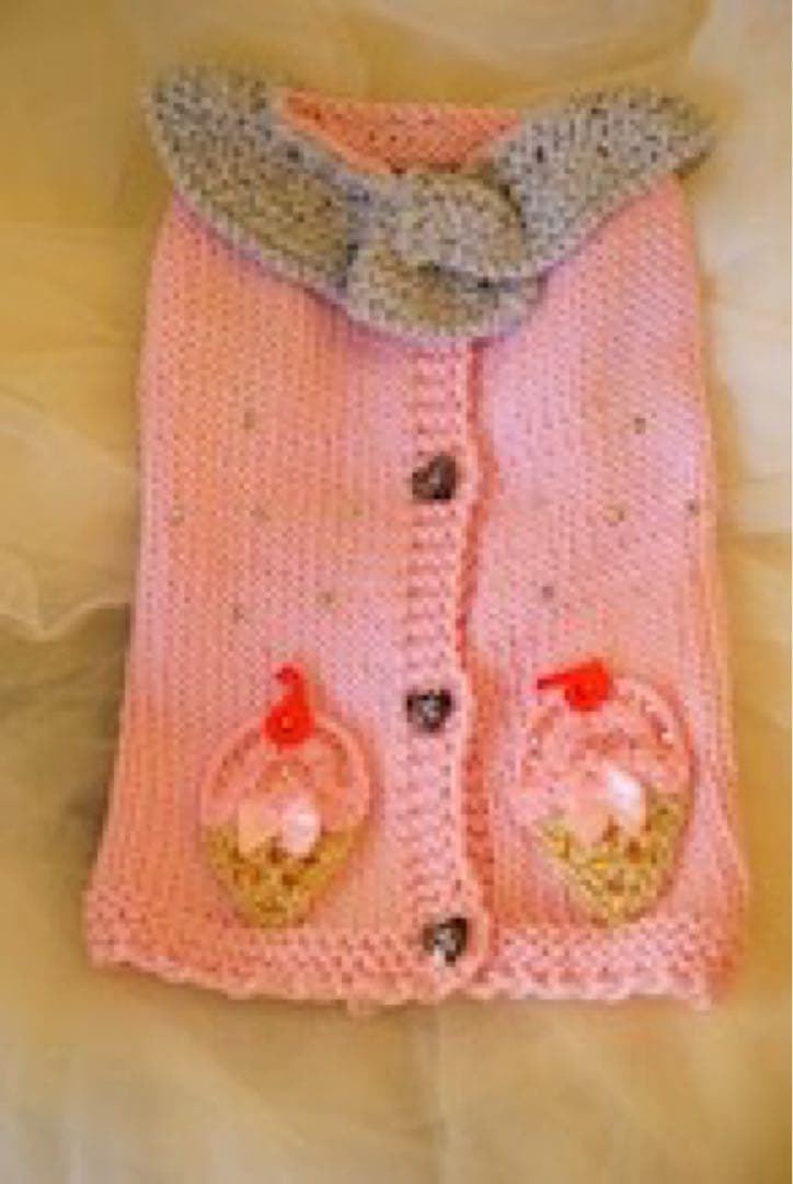 【半額以下】itdogs. アイスクリーム刺繍の犬服