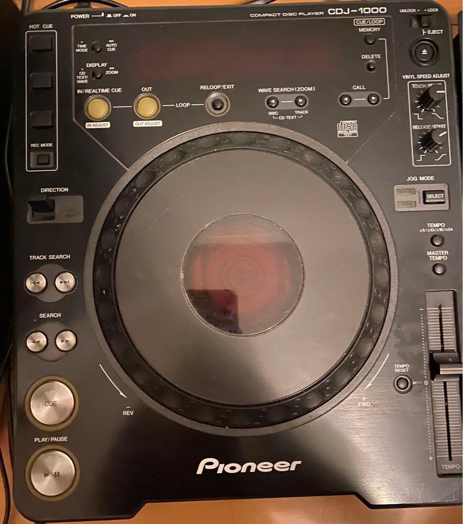 Pioneer CDJ-1000 パイオニア　DJ  CDJ ミキサー　セット