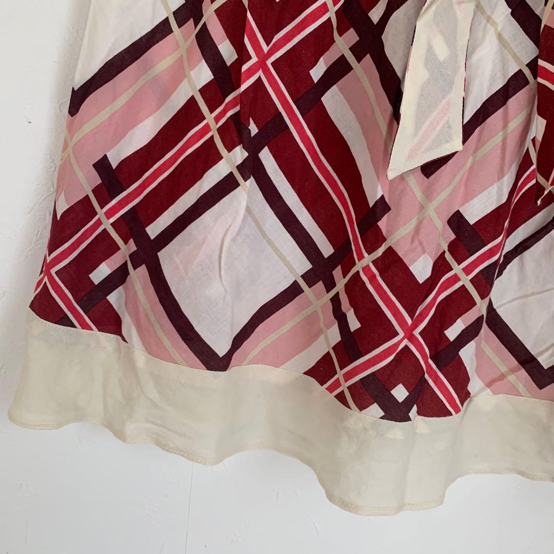 バーバリーブルーレーベル　ノバチェック　キャミソール38