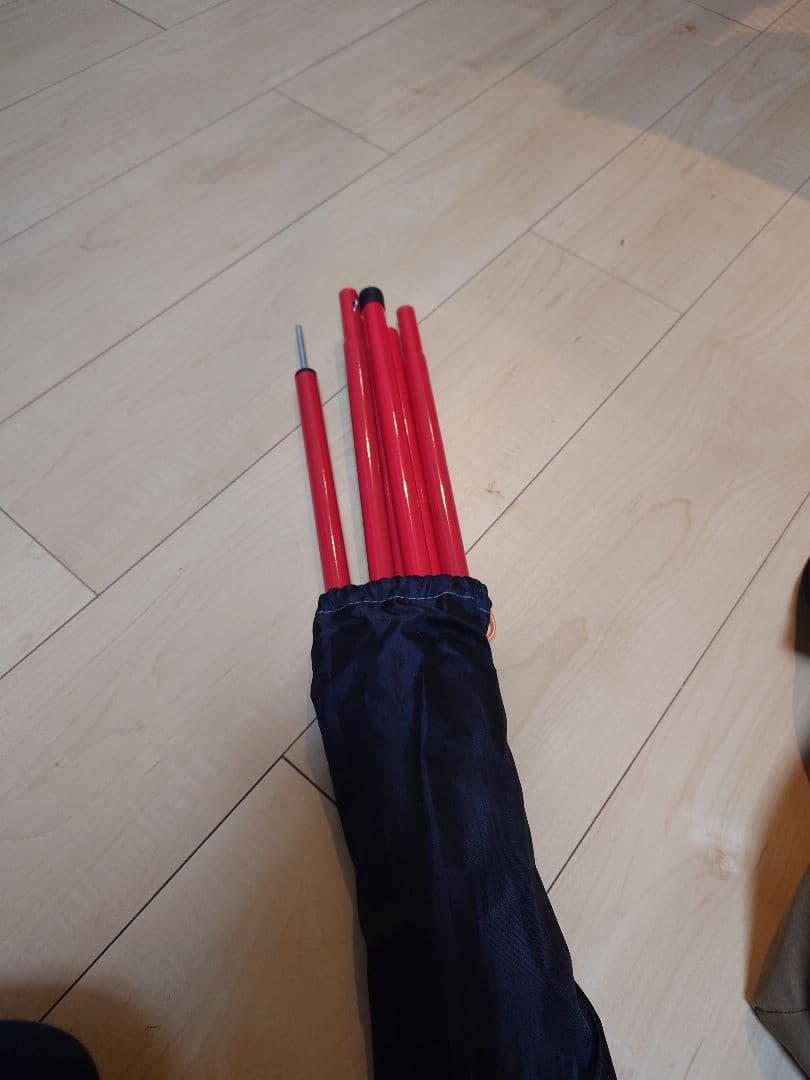 DOD ガルテント、キャノピーポール、グランドシート付き