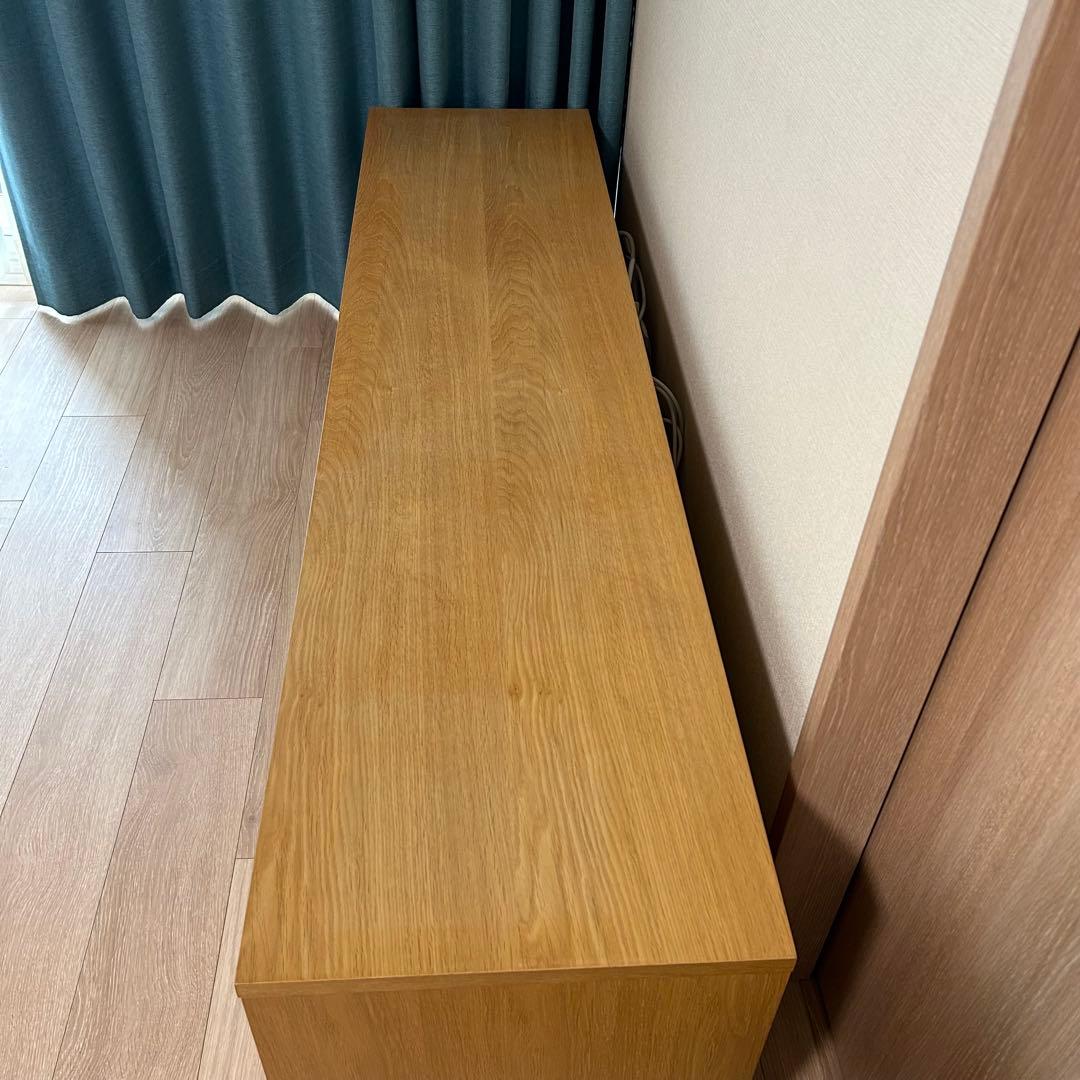 【希少品】無印良品 スタッキングキャビネット オーク材 テレビ台 テレビボード