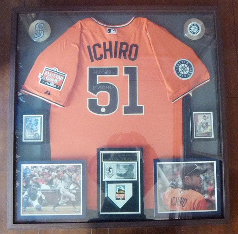 イチロー直筆サイン入り 2007年MLB ALL-STAR JERSEY MVP