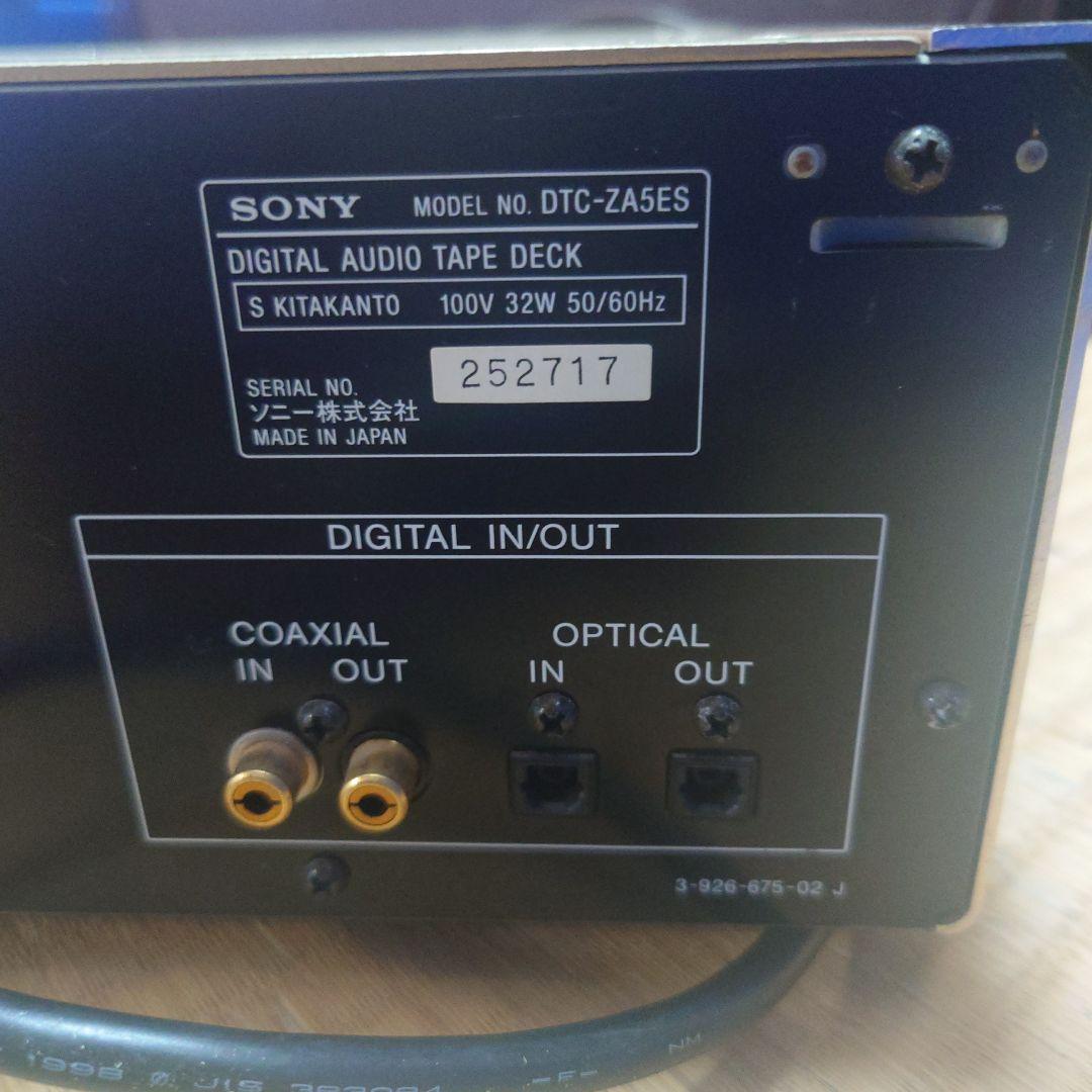 SONY DTC-ZA5ES DATデッキ