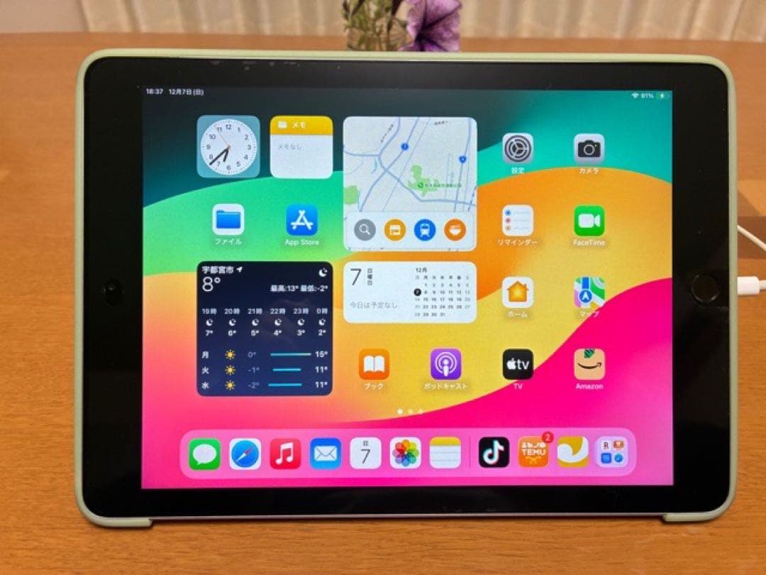 iPad 第6世代 128GB （A10）Wi-Fi モデル 美品 動作確認済