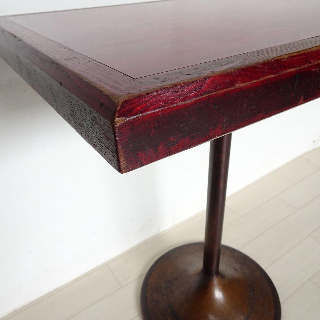 新宿の老舗喫茶店で使われていた　テーブル　┃木製テーブル レトロ・ヴィンテージ