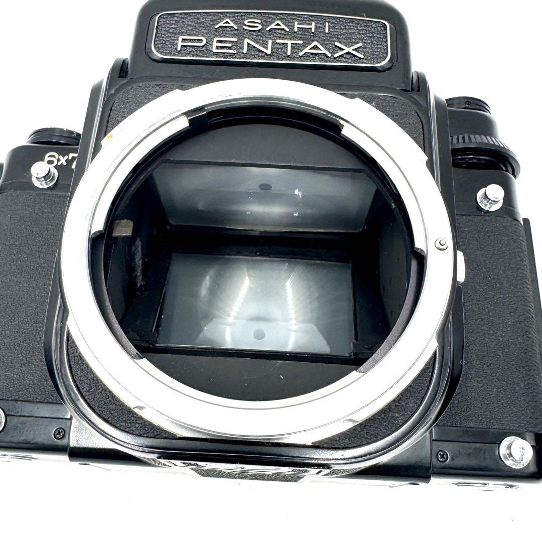 動作品 PENTAX ペンタックス 6×7 67 TTL ボディ バケペン