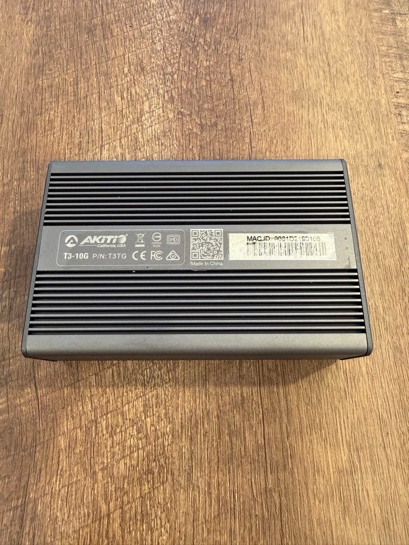 その他 AKITIO T3-10G Thunderbolt 3