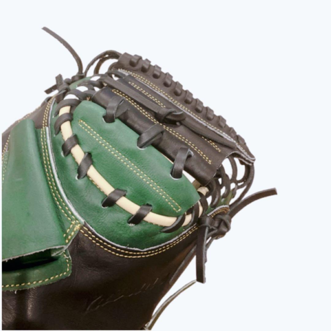 【極美品】ヤバネ YABANE イージーキャッチャーミット 人気色　軟式グローブ