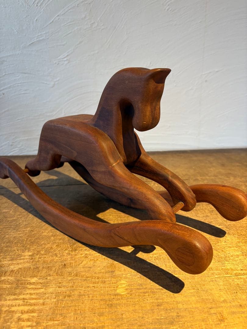 木馬　アメリカ製　ハンドクラフト