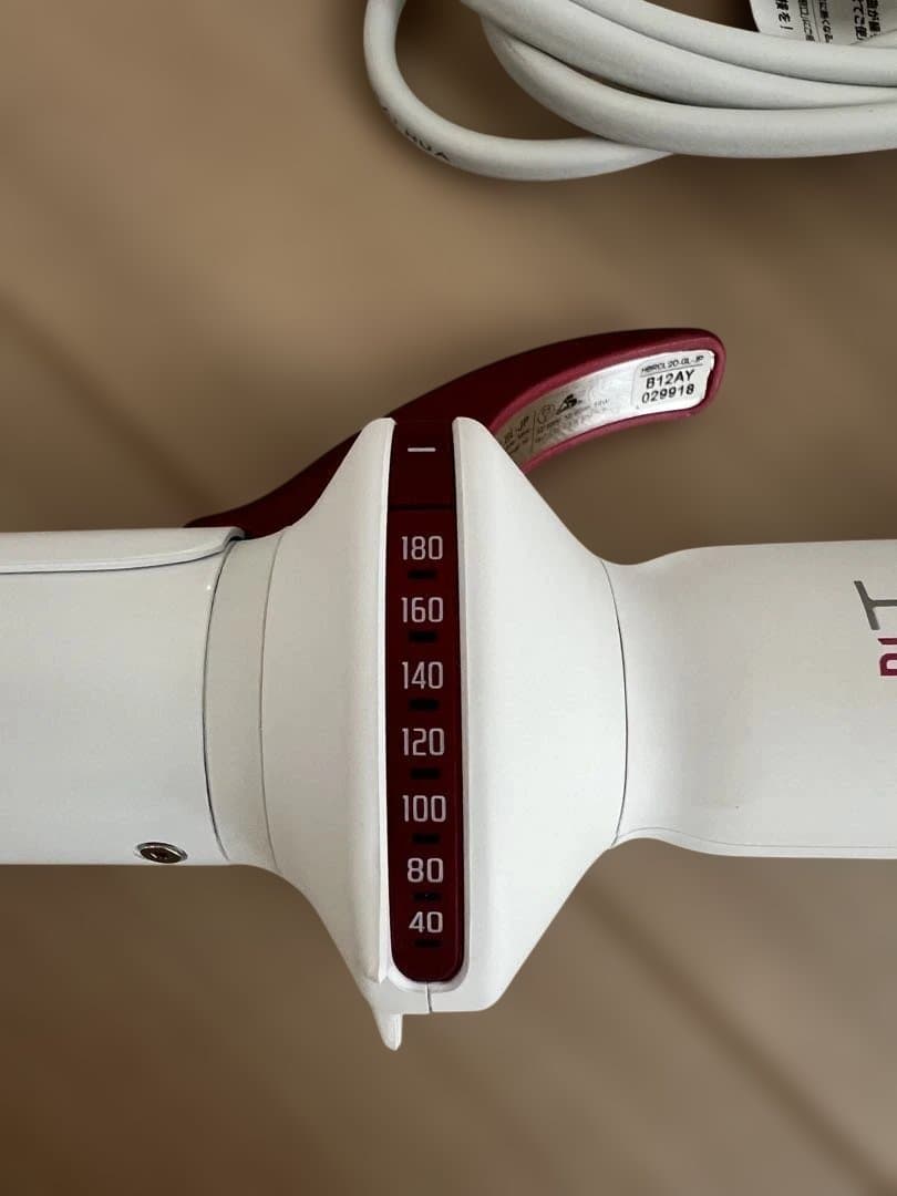 さんご‼️美品‼️ヘアービューロン2Dプラス　34mm カールアイロン