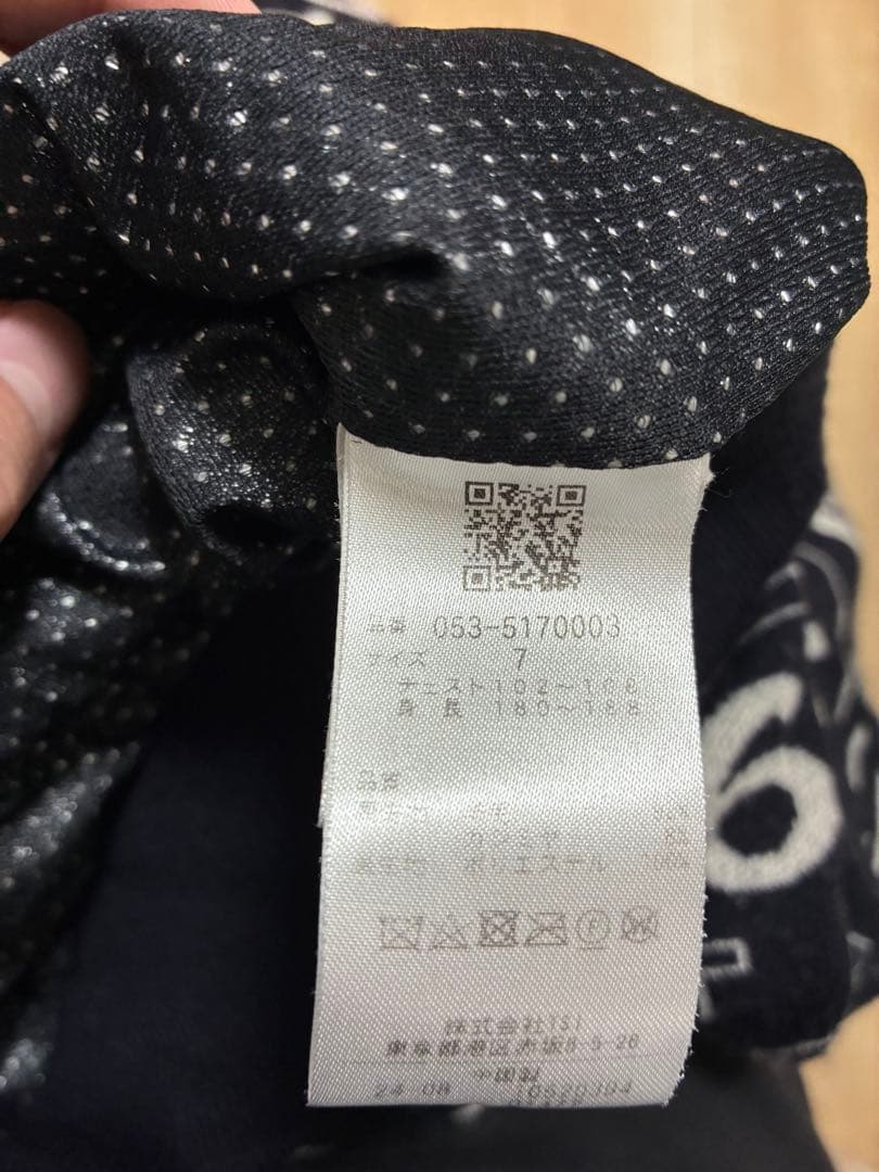 PEARLY GATES NewHistoryロゴ柄天竺×DIAPLEX