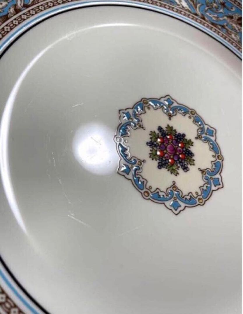 専用◇ウェッジウッドフロレンティーンターコイズプレート5枚27c