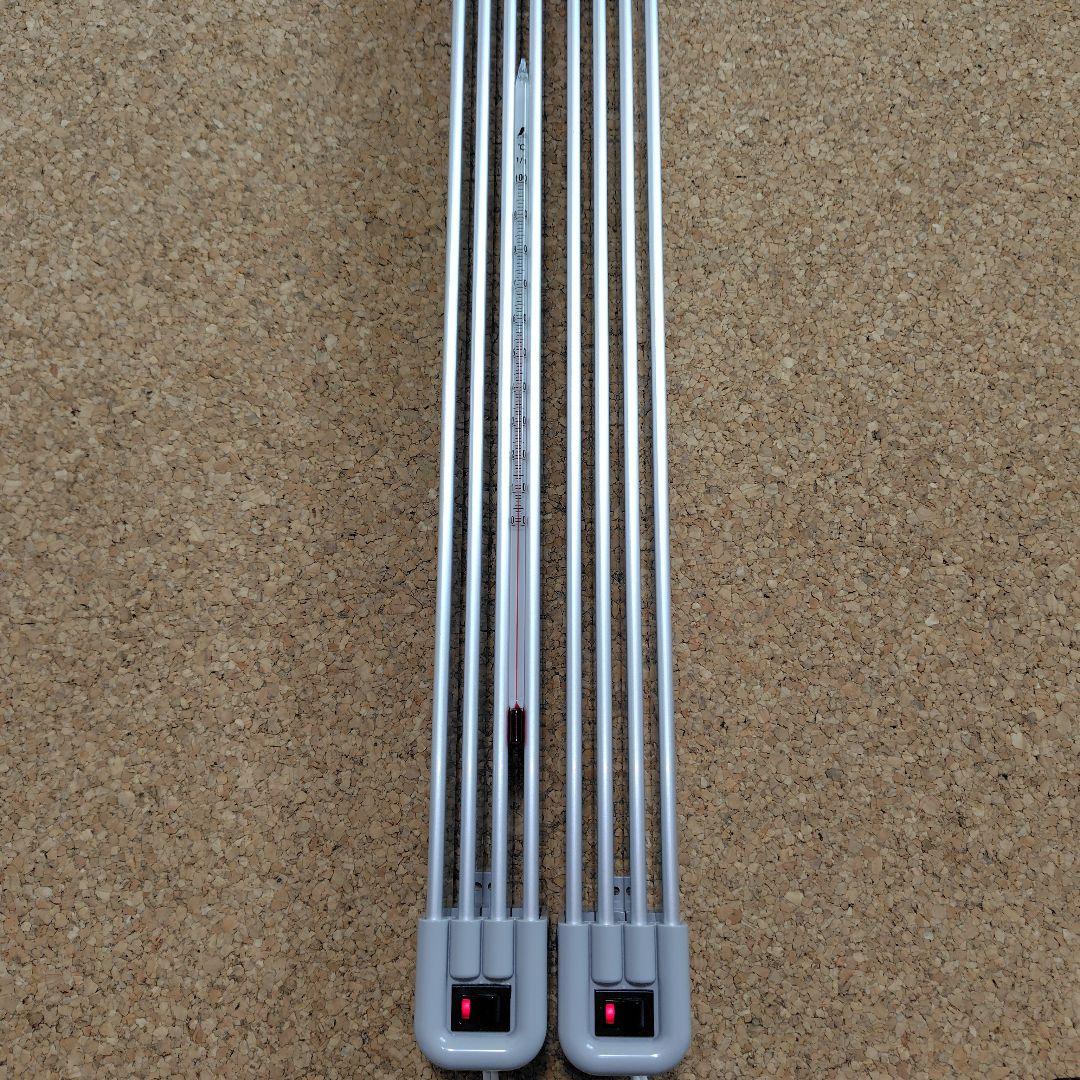 2本　ナカガワ工業 窓下ヒーター ZZ-NM1500 マルチヒーター　説明書付き