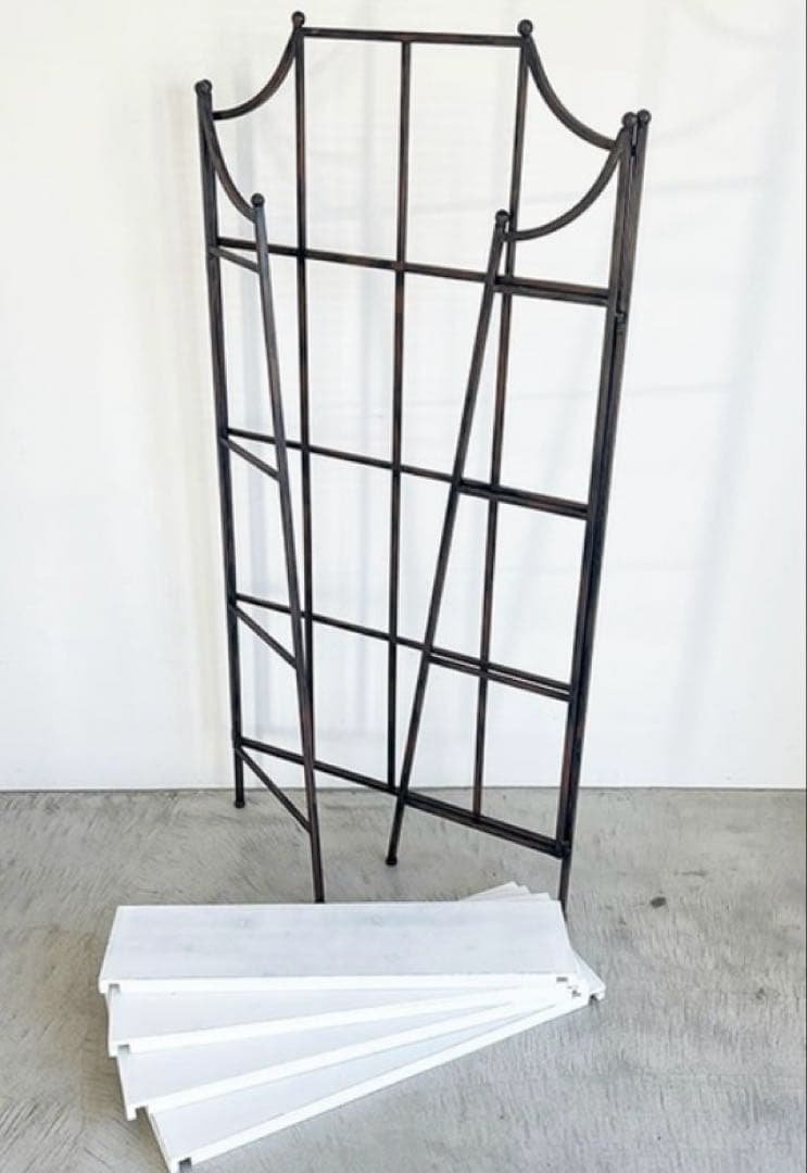 【おしゃれ】ミハス・フォーティア シェルフ　ラック　アイアン　アンティーク　北欧