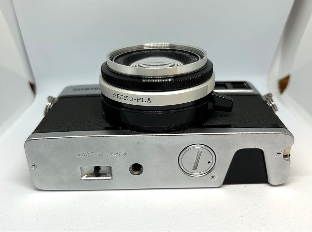 美品動作品 OLYMPUS-35 SP フィルムカメラ ケース付き