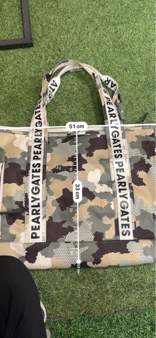 PEARLY GATES 迷彩柄 ゴルフバッグ