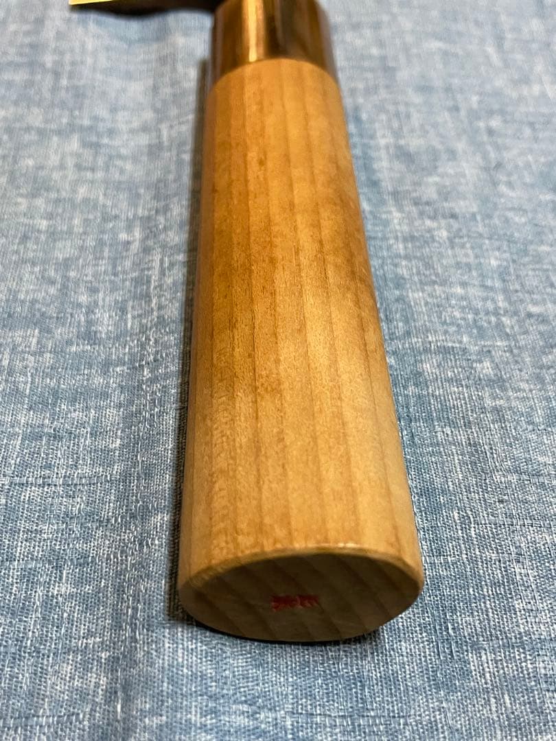 正本　秀　大出刃包丁　刃渡り22センチ