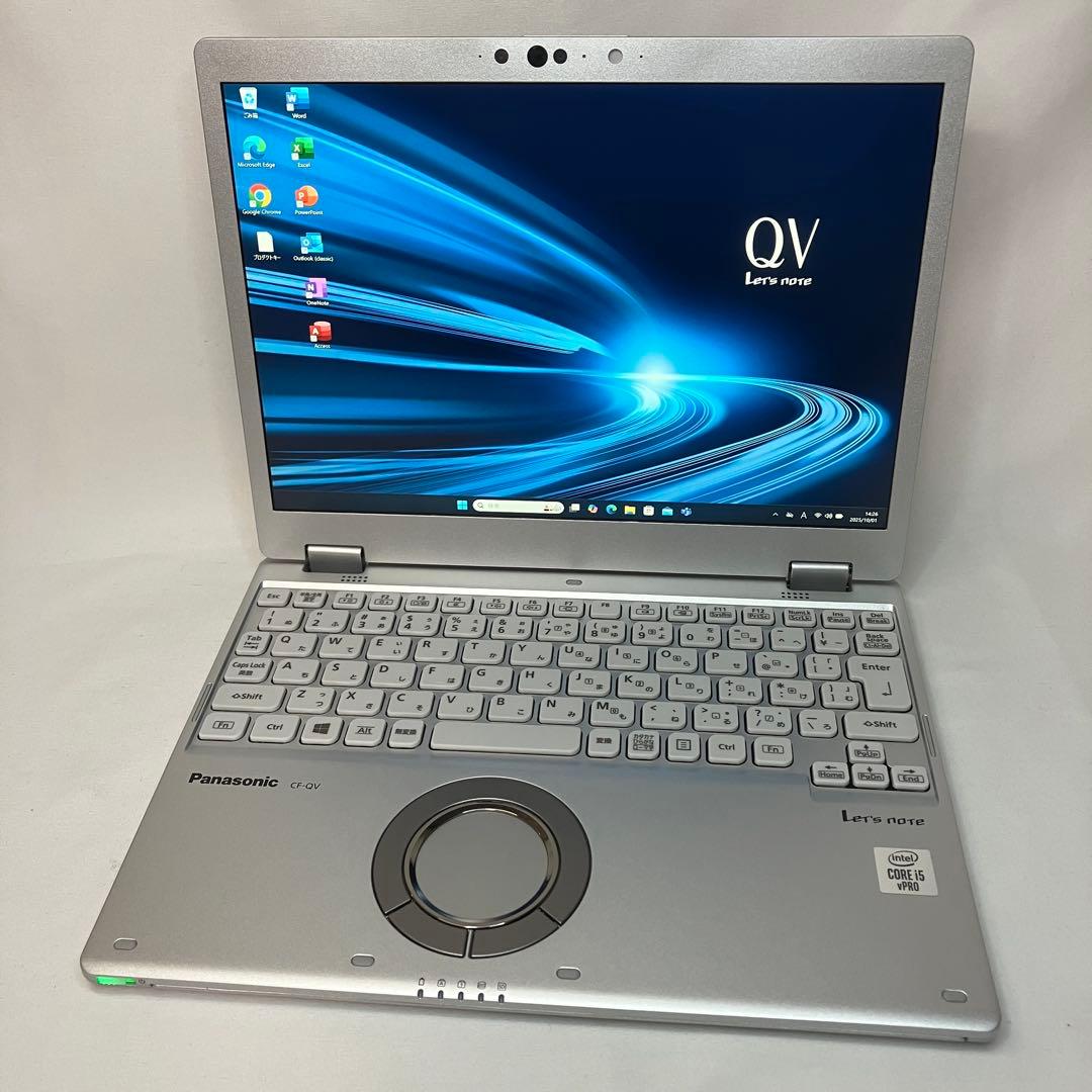 美品 LET'S NOTE QV9 第10世代 i5 16GB 累積 230時間