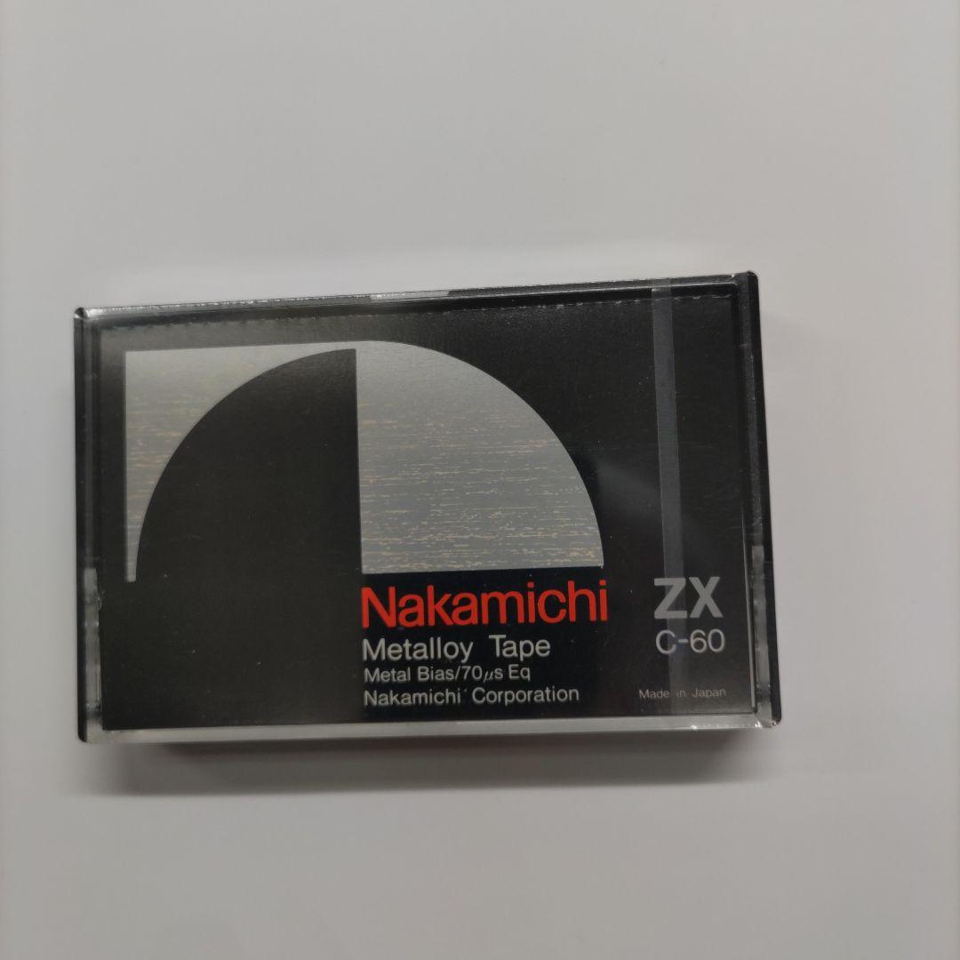 ナカミチメタルカセットテープＺＸC-60