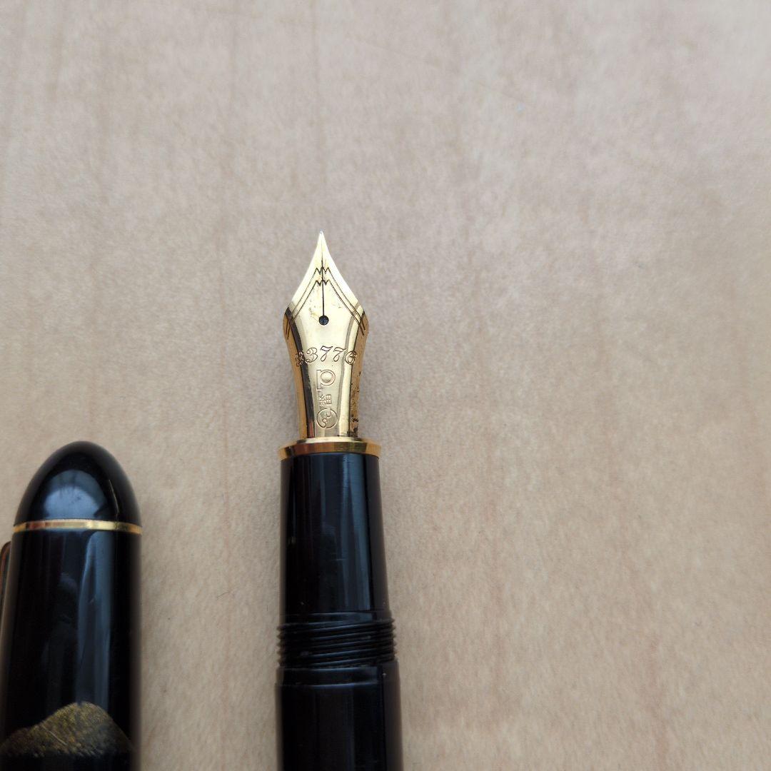 ジャンク品　プラチナ万年筆　#3776 センチュリー　蒔絵シリーズ