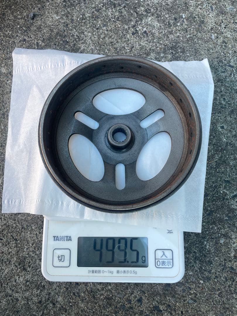 グランドアクシス100 重量クラッチアウター