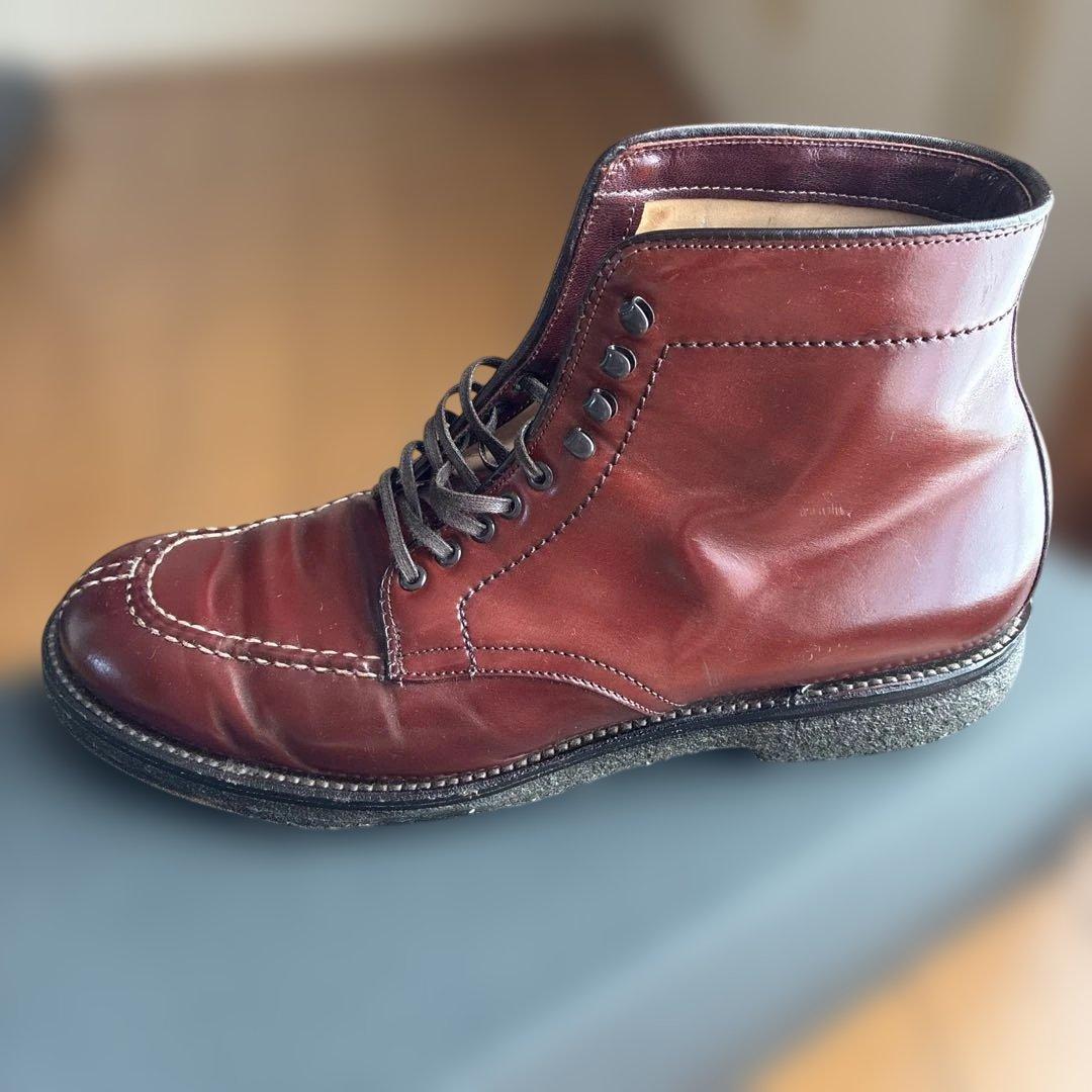 Aldenオールデン4540H タンカーブーツ　コードバン　バーガンディー8Ｄ